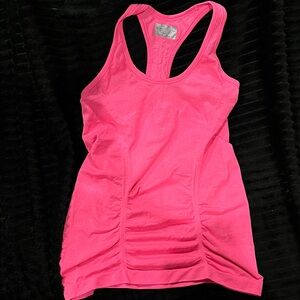 Athleta Bright Pink Racerback Tank Top